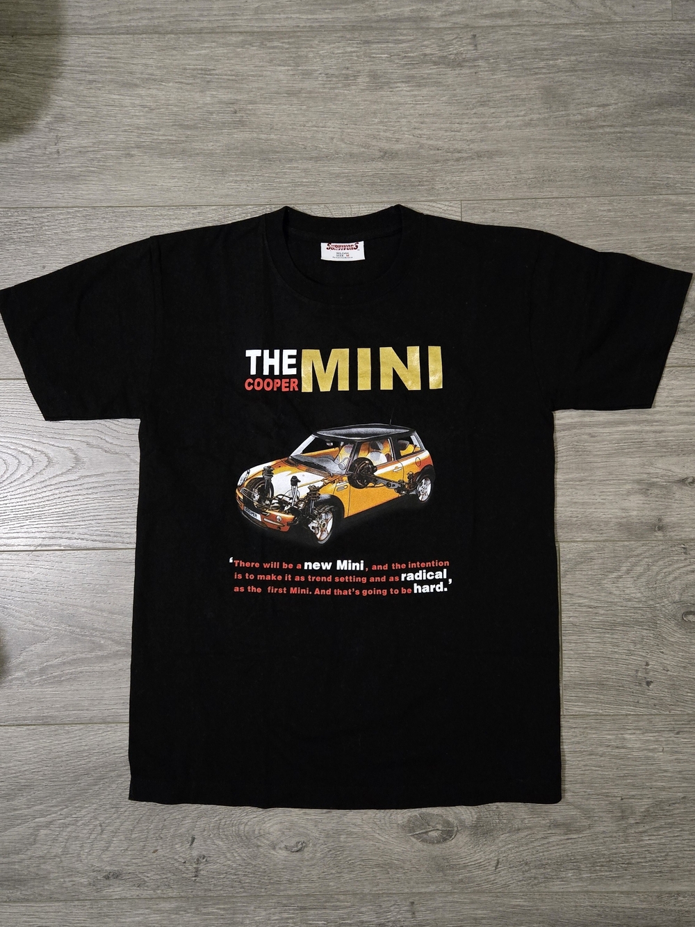 Vintage The Mini Cooper Graphic T Shirt